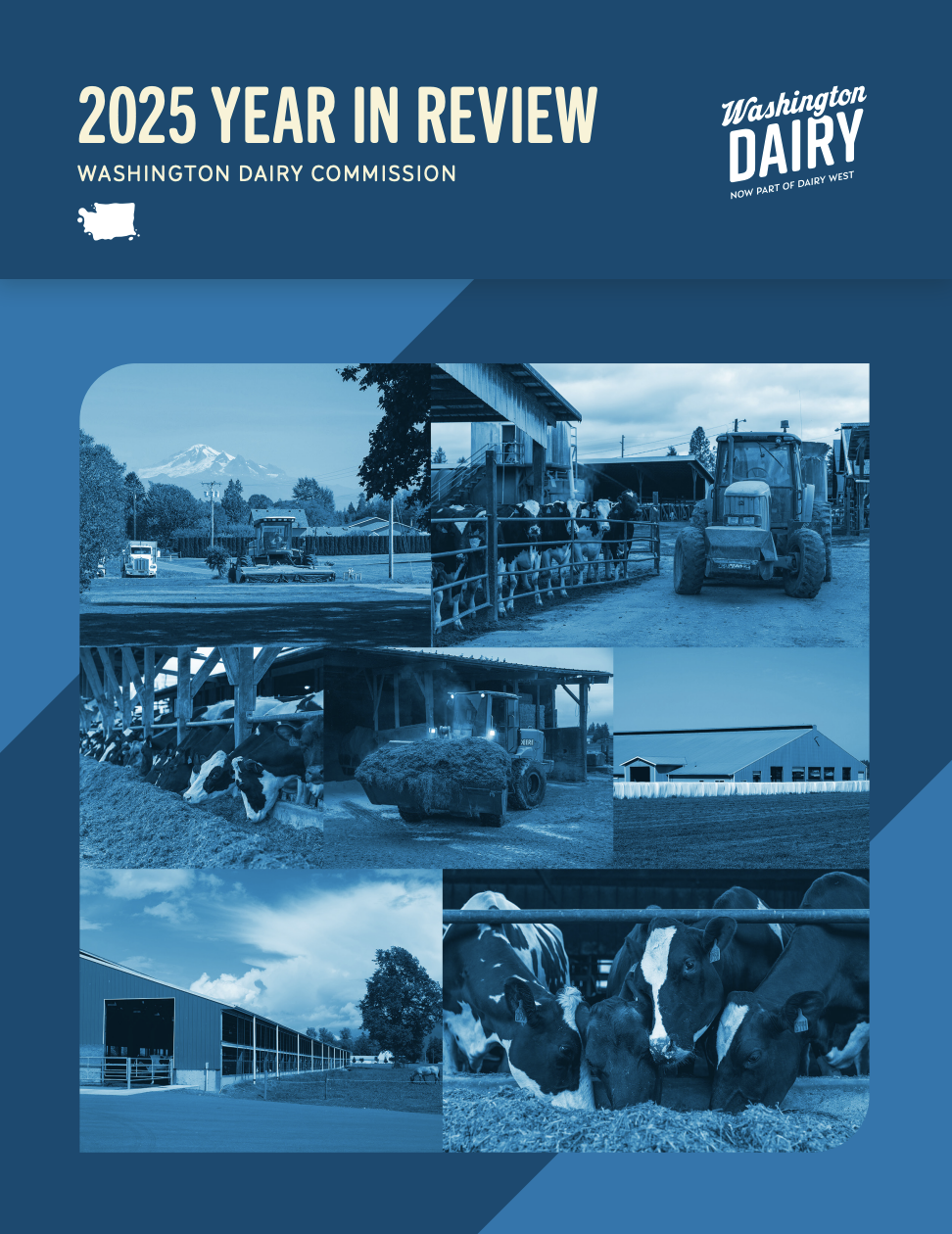 2025 Washington Dairy Annual Report Cover