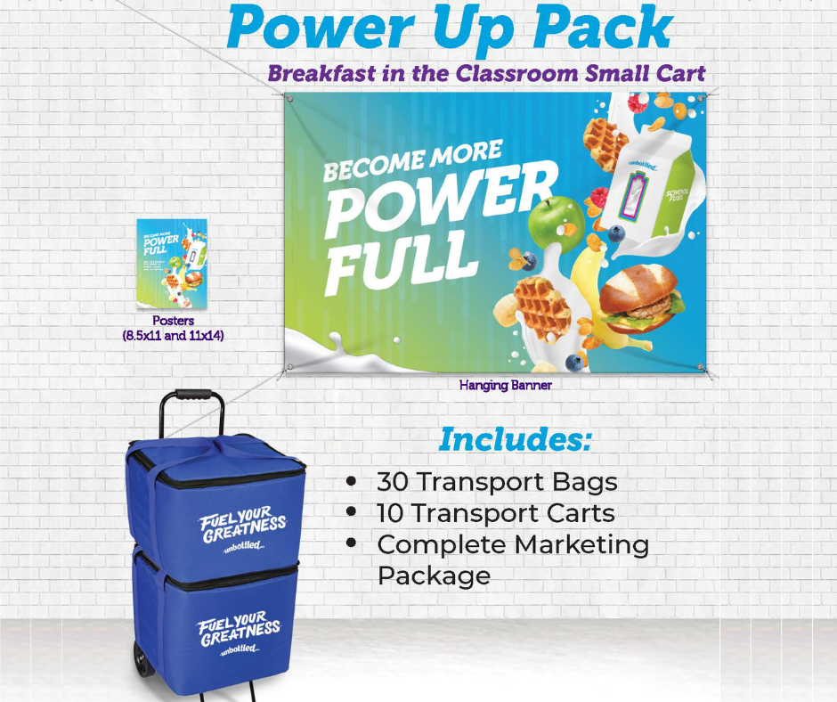 Breakfast in the Classroom - Small Cart Option