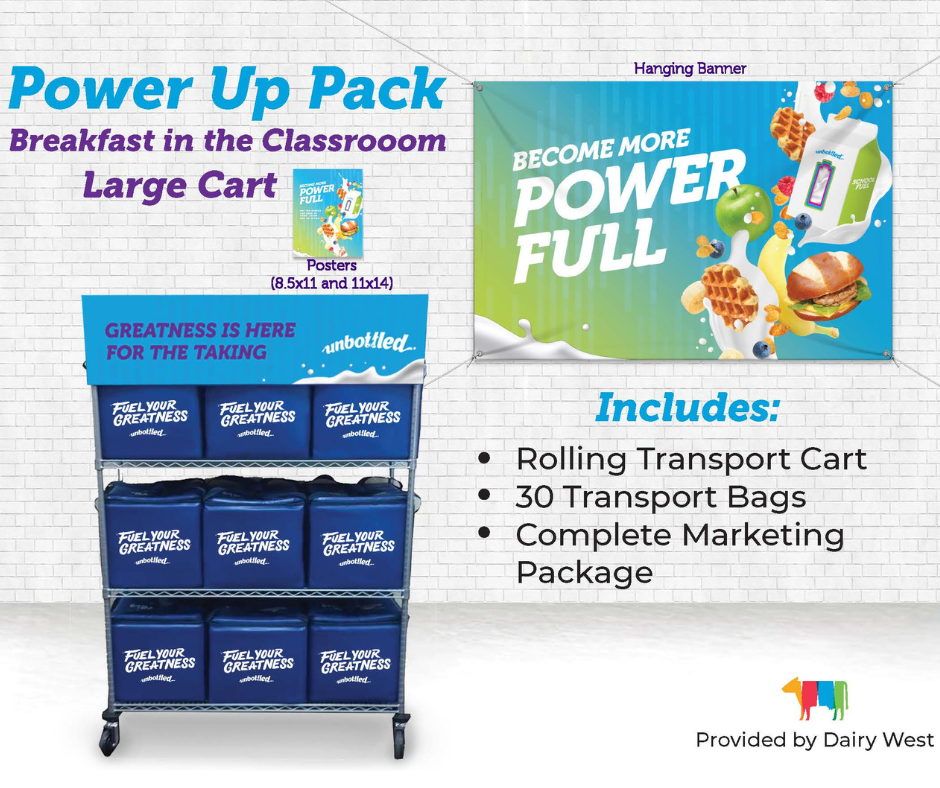 Breakfast in the Classroom - Rolling Cart Option