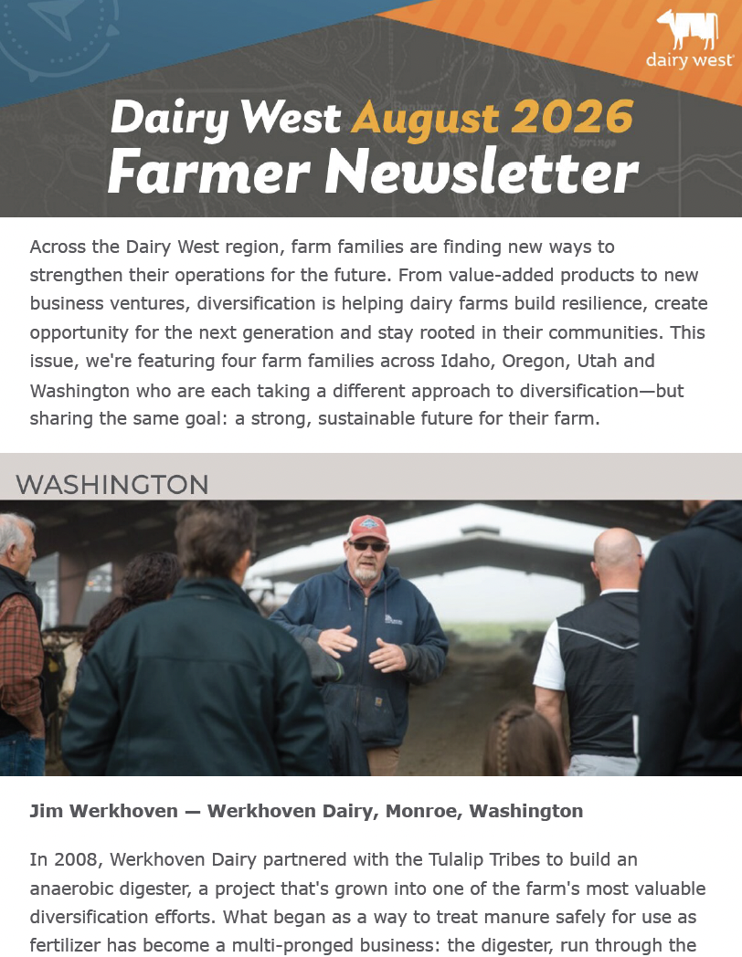 August 2026 Washington Farmer E Newsletter