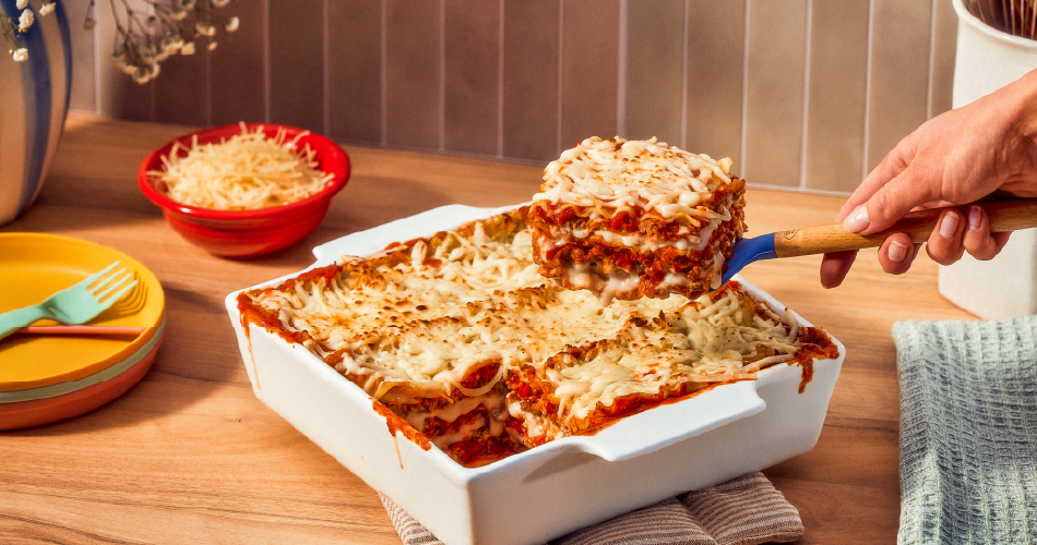 Protein Lasagna with Cottage Cheese