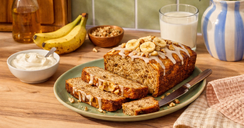 Greek Yogurt Banana Bread