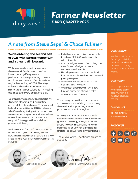 Q3 2025 Farmer Print Newsletter Thumbnail