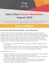 August 2025 Farmer Newsletter Resource Thumbnail Image
